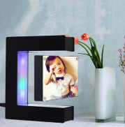 Magnetic Levitation Photo Frame E Shaped High Tech Creative Home Decoration