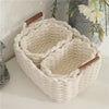 Home Cotton Cord Braided Storage Basket