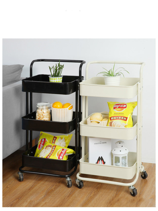 Large trolley home storage kitchen storage trolley