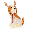 Christmas Dog Decorations With LED Lights, Christmas Decorations
